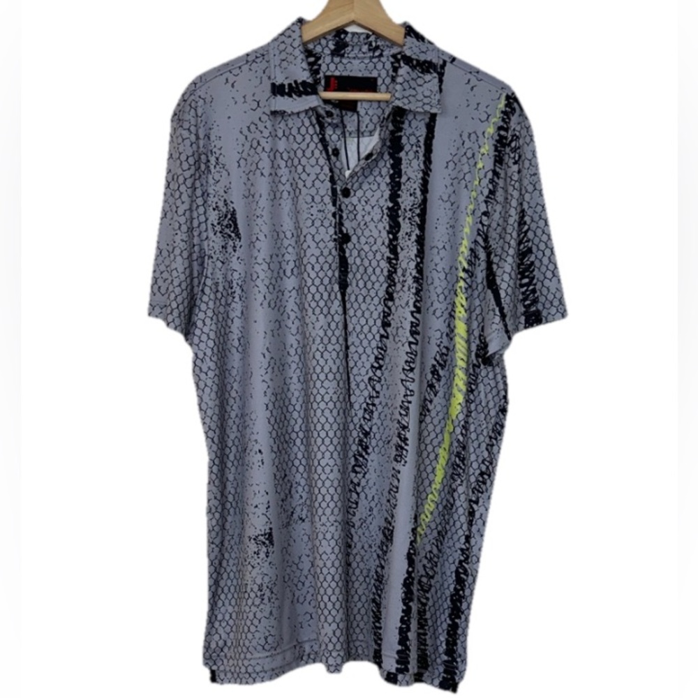 Jamie Sadock Gray Golf Polo Sz. XL NWT!
